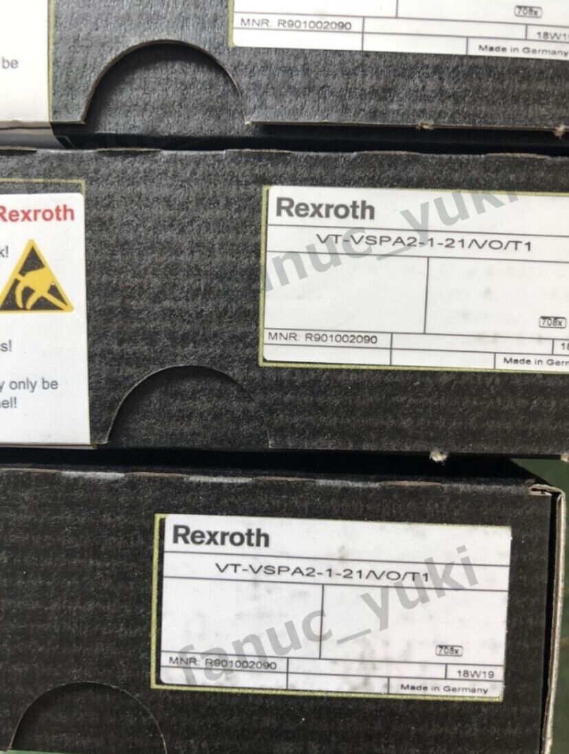 R901002090 VT-VSPA2-1-21/VO/T1 Rexroth amplifier Brand New by DHL Shipping