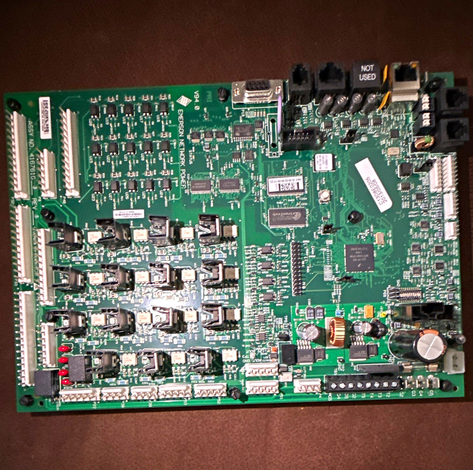 Emerson Network Power 417651G1 HVAC Control Board Module 24V 10A Emerson Network Power 417651G1 HVAC Control Board Module 24V 10A