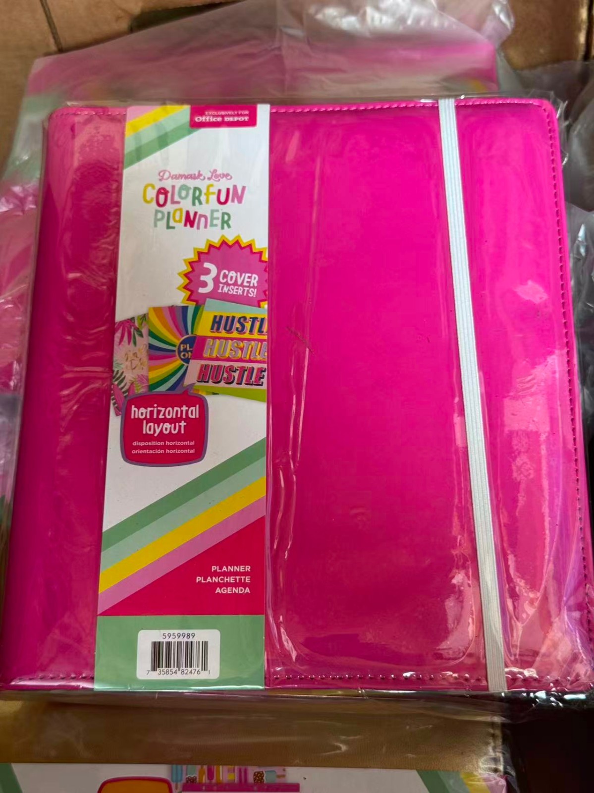 American Crafts Damask Love Colorfun Planner 8-1/2\ American Crafts Damask Love Colorfun Planner 8-1/2\