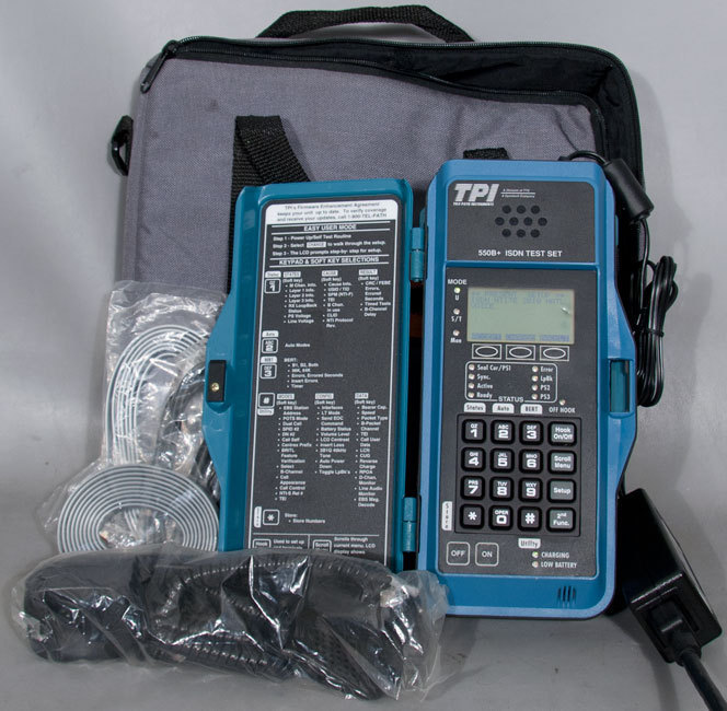 TTC / Acterna TPI 550B+ BRI ISDN Portable Test Set w/2B1Q for Sale ...