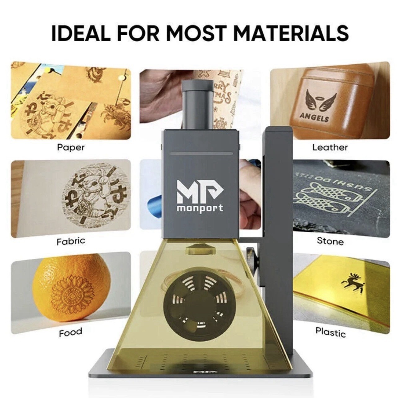 Monport 6W Diode Laser Marking Machine Electric Lifting Laser Engraver Handheld Monport 6W Diode Laser Marking Machine Electric Lifting Laser Engraver Handheld