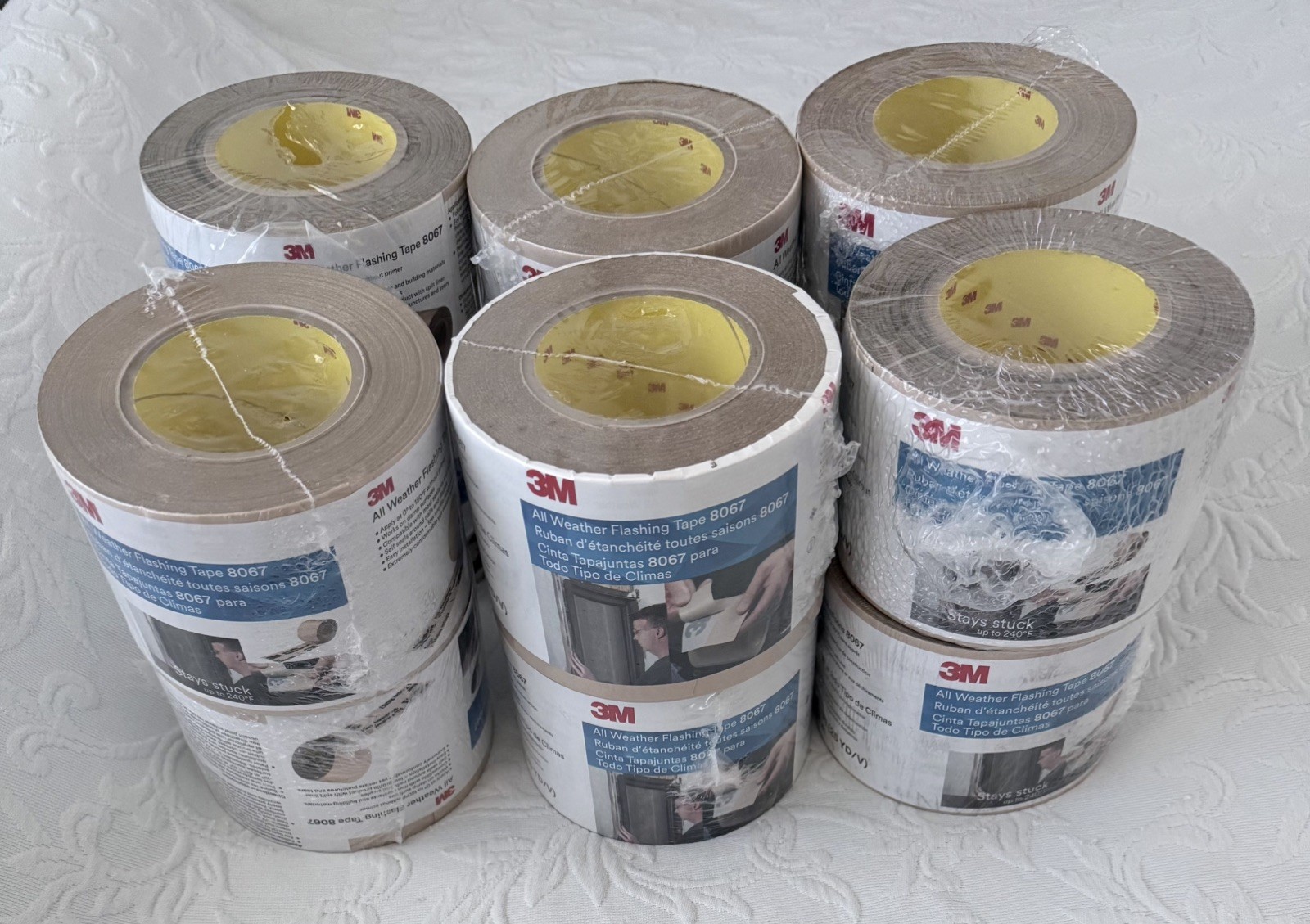 Lot of 12, 3M All Weather Flashing Tape 8067 (4 Lot of 12, 3M All Weather Flashing Tape 8067 (4