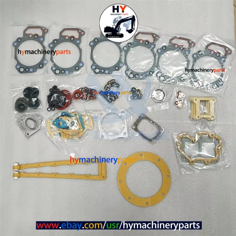 Overhaul Gasket Kit 6159-K1-9900 for Komatsu SAA6D125E-3 PC400-7 6159K19900 Overhaul Gasket Kit 6159-K1-9900 for Komatsu SAA6D125E-3 PC400-7 6159K19900