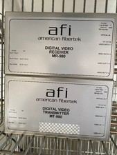 AFI American Fibertek Digital Video Transmitter MT-980 picture