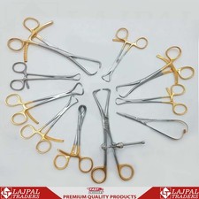 Set Of 10 Orthopedic Surgical Veterinary Instruments TC  Gold Excellent Quality picture