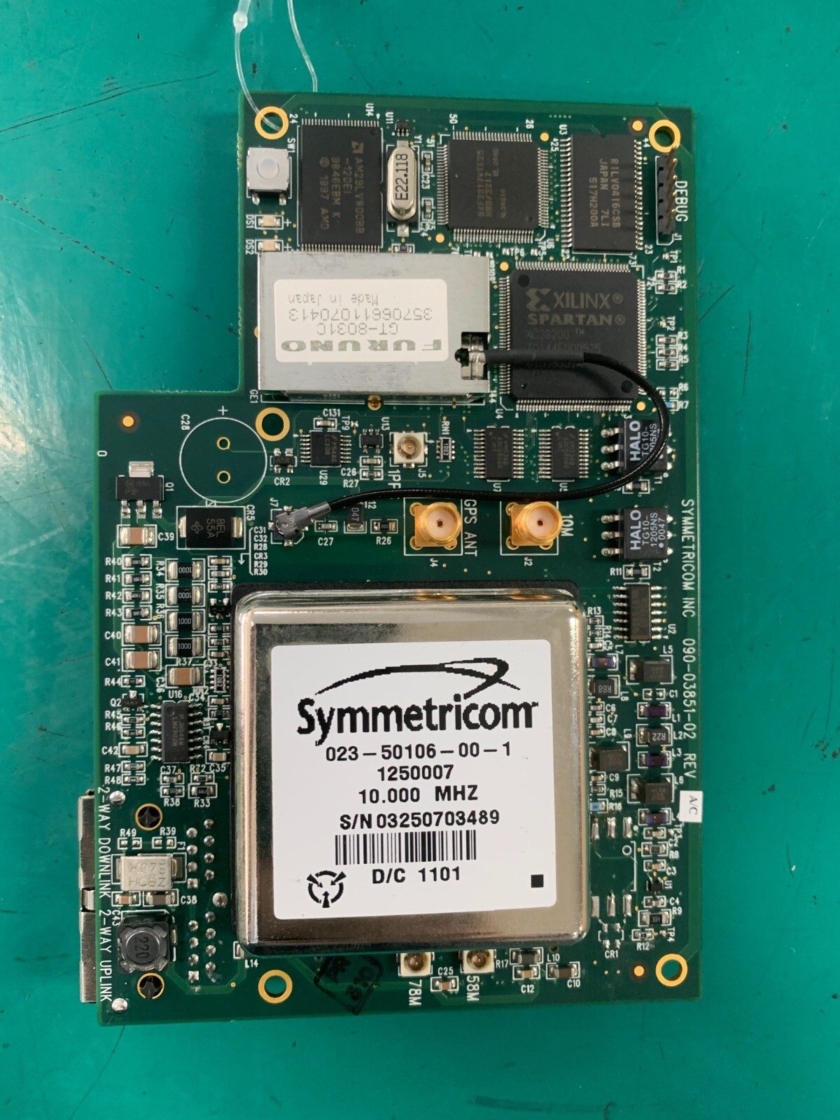 Symmetricom/090-03851-02/GPS Time & Frequency Receiver Symmetricom/090-03851-02/GPS Time & Frequency Receiver