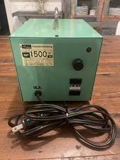 Nissyo MF-1500-U Up / Down Transformer 1500W 100v/120v Made In Japan QUALITY picture