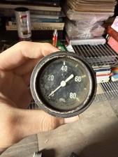 Vintage WWII Jeep Willys MB Ford GPW Oil Pressure Gauge 0-80 PSI Mechanical picture