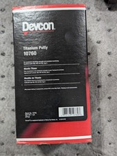 Titanium Putty Kit 1 lb Devcon 10760 78143107603 Grey Exp 7/20/27 picture