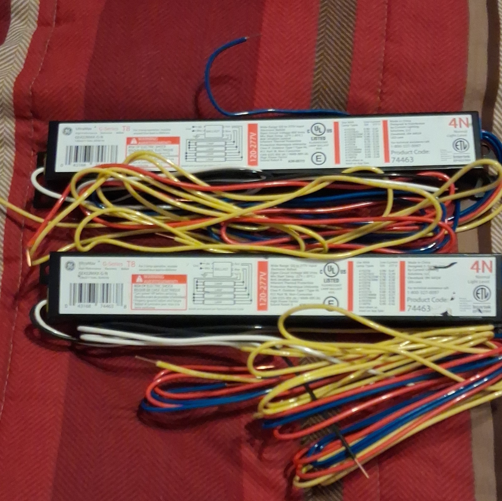 GE UltraMax G-Series T8 Electronic Ballast GE432MAX-G-N 120-277V