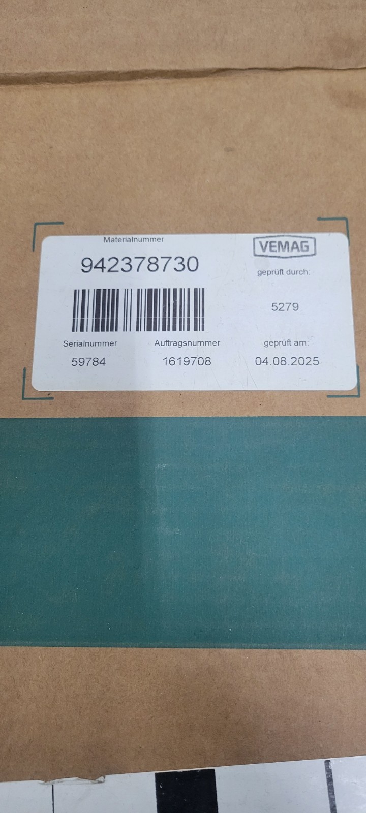 VEMAG/Reiser 500 Stainless Steel Double Screw 942.378.730, 48Cx72SCx48x367P VEMAG/Reiser 500 Stainless Steel Double Screw 942.378.730, 48Cx72SCx48x367P