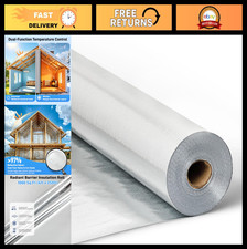 Reflective Heat Shield Insulation Roll - 1000 Sq Ft, Double-Sided Thermal Barrie picture