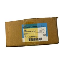 Cooper Crouse-Hinds 204 1-1/2 In EMT Snap-On One Hole Conduit Clamp picture