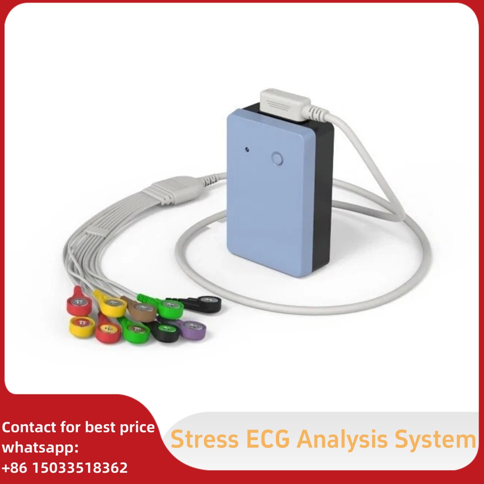 Stress ECG Systems,wireless Exercise 12-Lead ECG Recorder+PC Software Stress ECG Systems,wireless Exercise 12-Lead ECG Recorder+PC Software