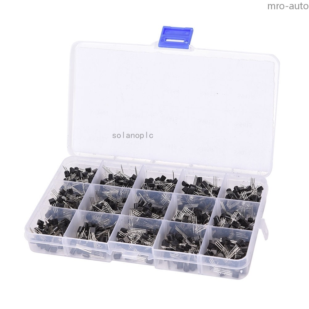 TO-92 Assortment NPN PNP DIY kit 15 value 600pcs Transistor TO-92 Assortment NPN PNP DIY kit 15 value 600pcs Transistor