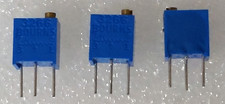 Lot of 3 Bourns 3266W-1-102 1K Ohm 12-Turn Cermet Trimmer Potentiometer Trimpot picture