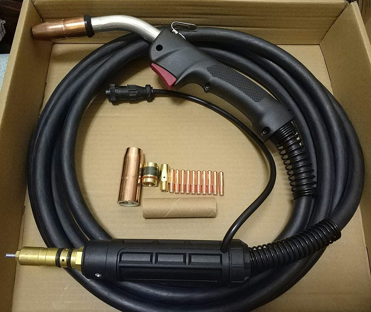 MIG WELDING GUN fits 15' 250A Miller Millermatic 210/211/212/250/251(HEAVY DUTY) MIG WELDING GUN fits 15' 250A Miller Millermatic 210/211/212/250/251(HEAVY DUTY)