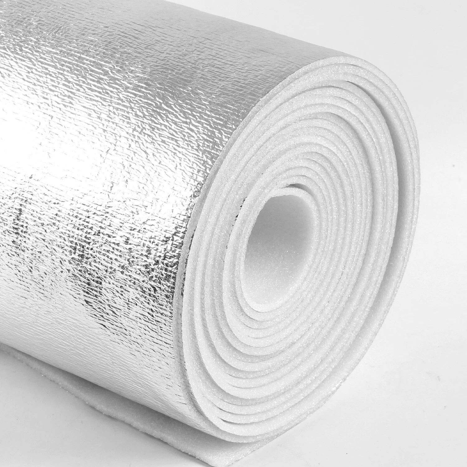 PRODEX 1000SF (5FT) Reflective Solid White Foil Foam Core AD5 Insulation Barrier PRODEX 1000SF (5FT) Reflective Solid White Foil Foam Core AD5 Insulation Barrier