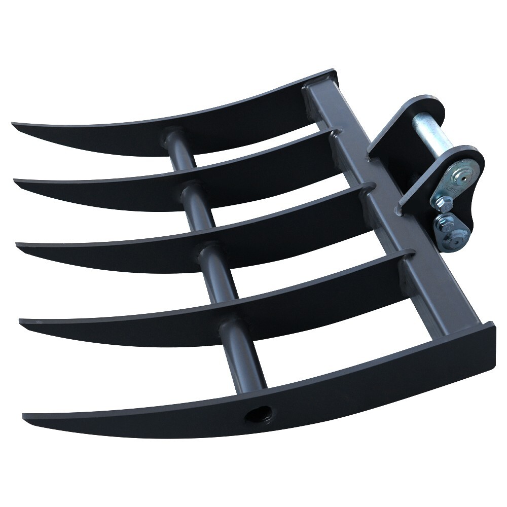 HUAYEE HYE01-3 Rake for 1-1.8 Ton Mini Excavators