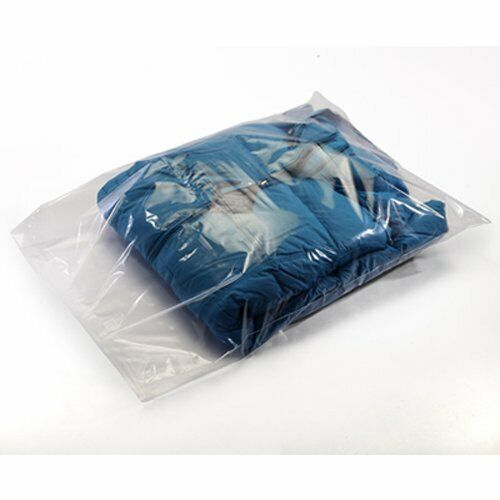 14 X 16 1 Mil Flat Poly Bags (1,000 Bags) - Laddawn 2380