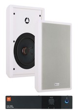 JBL CSA 140Z Commercial 70v Amplifier+(2) White 5.25