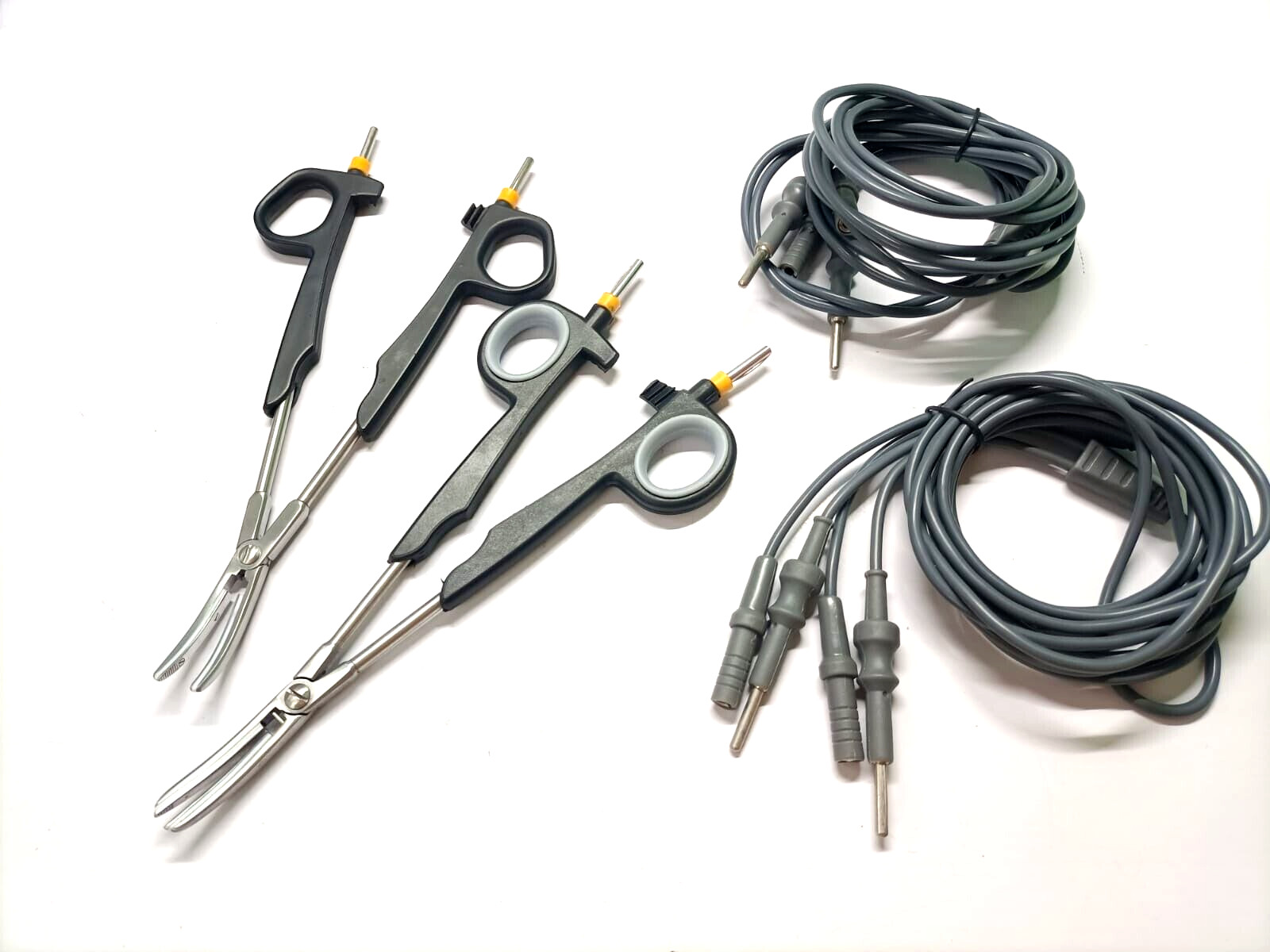 2pc Laparoscopic Biclamp Vessel Saler & Cable Best Instruments 2pc Laparoscopic Biclamp Vessel Saler & Cable Best Instruments
