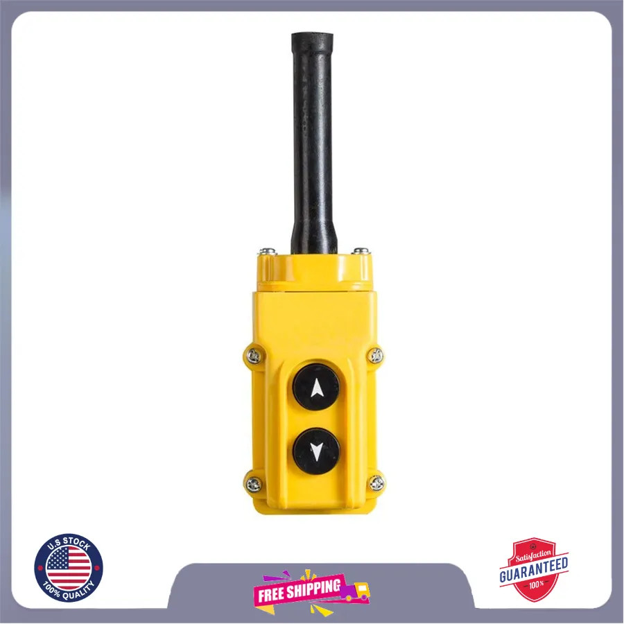 COB-61 Rainproof Crane Hoist Push Button Switch Pendant Control Station Up Down COB-61 Rainproof Crane Hoist Push Button Switch Pendant Control Station Up Down