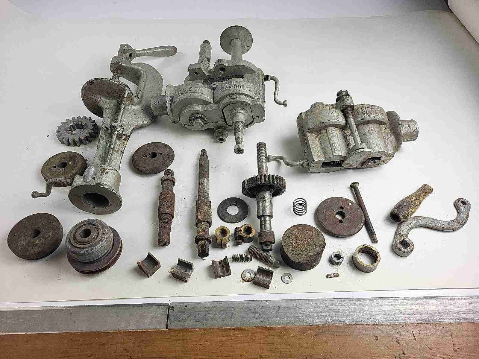 Peck Stow & Wilcox PEXTO Wiring Machine Sheet Metal Tinsmith 2 Heads Peck Stow & Wilcox PEXTO Wiring Machine Sheet Metal Tinsmith 2 Heads