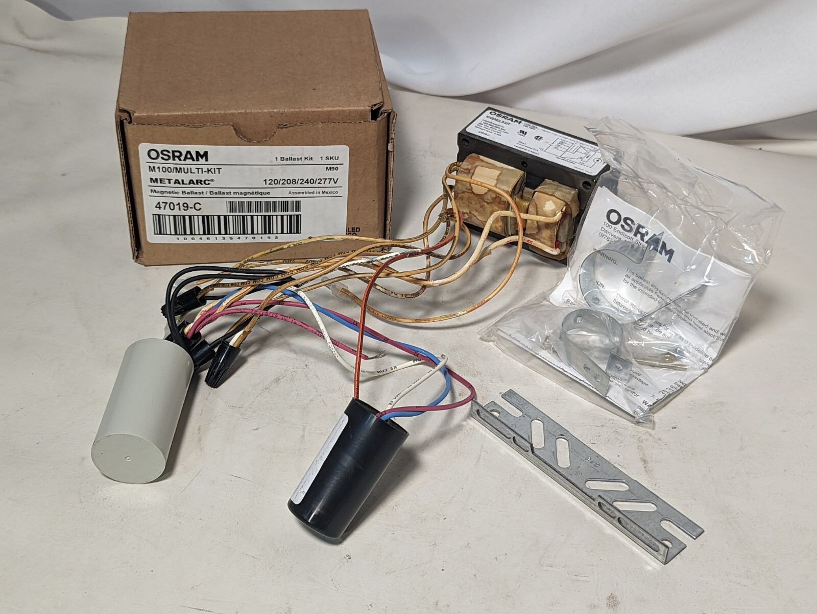 OSRAM 47019-C M100/Multi-Kit Metalarc magnetic ballast, 120/208/240/277V OSRAM 47019-C M100/Multi-Kit Metalarc magnetic ballast, 120/208/240/277V