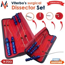 Viterbo's surgical Dissector Set 4pcs facelift gliding brow lift plastic surgery picture