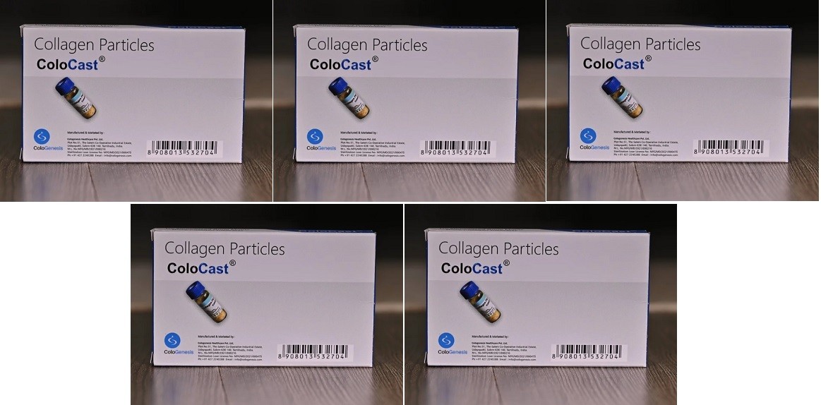 5 x Dental Cologenesis COLOCAST De Mineralized Bone Graft 1CC Pure Particle 5 x Dental Cologenesis COLOCAST De Mineralized Bone Graft 1CC Pure Particle