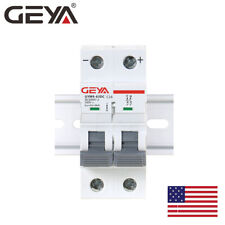 GEYA Solar DC Mini Circuit Breaker 2P MCB 6/10/16/25/32/40/50/63/80/100/125Amp picture