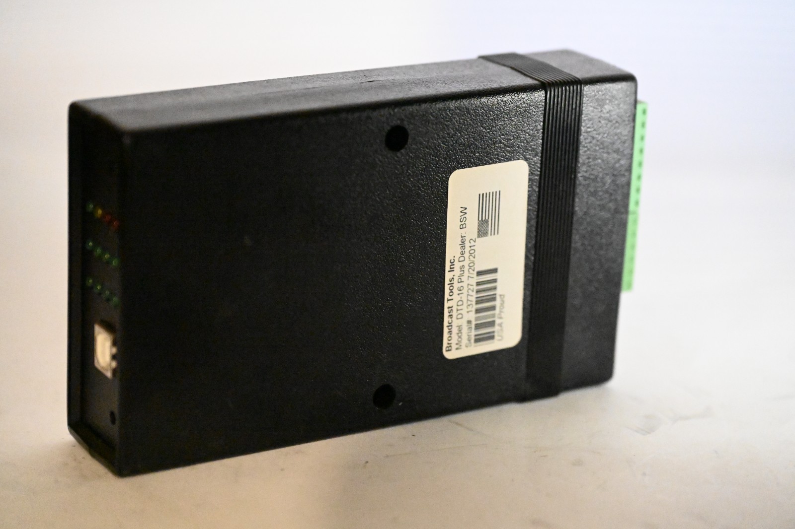 Broadcast Tools DTD-16 Plus DTMF Tone Decoder Broadcast Tools DTD-16 Plus DTMF Tone Decoder