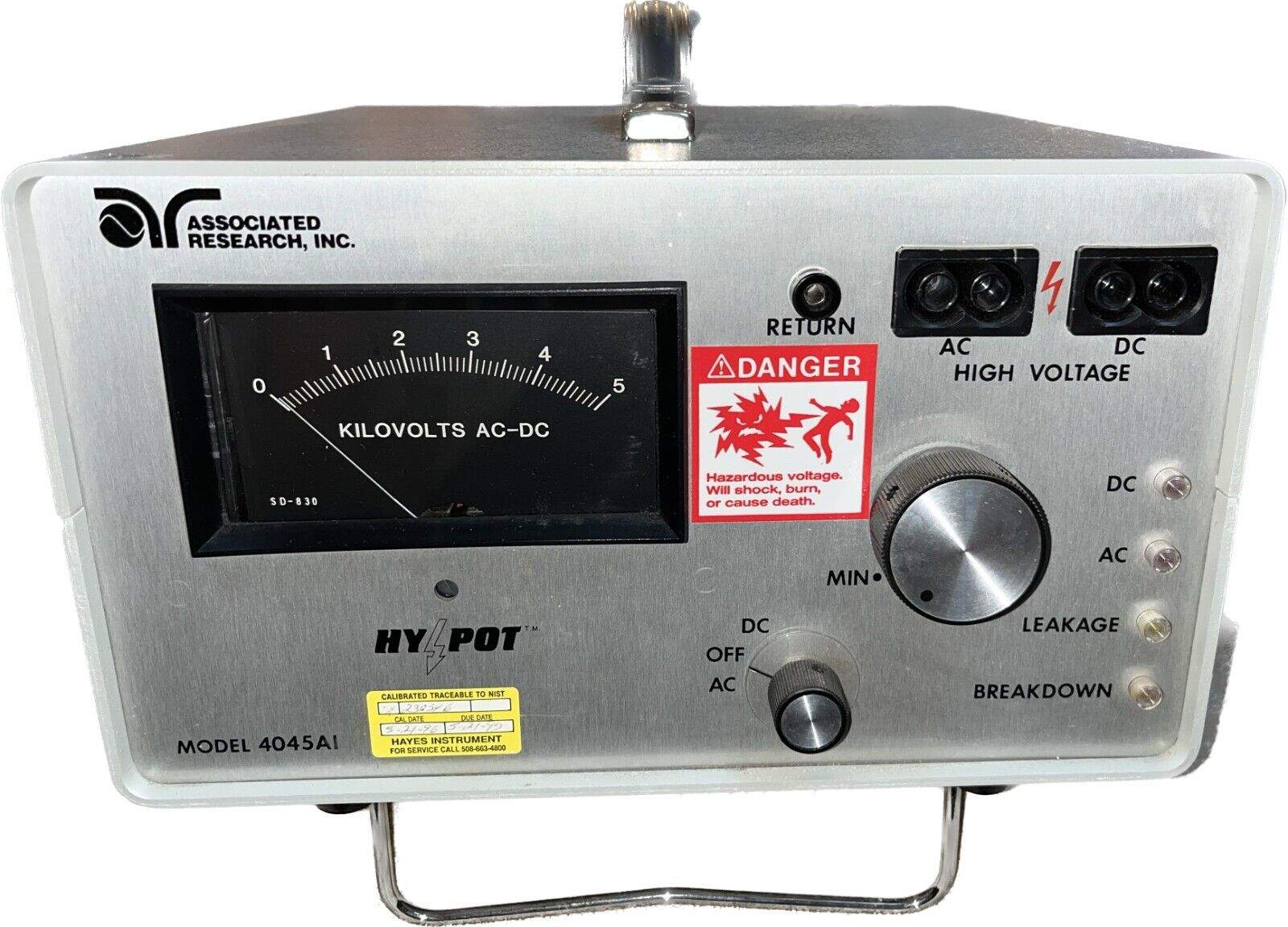 Associated Research 4045AI AC/DC Junior Hypot dielectric testing device