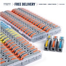 Lever Wire Connectors Quick Splice Terminal Block Reusable 34PCS Boxed picture