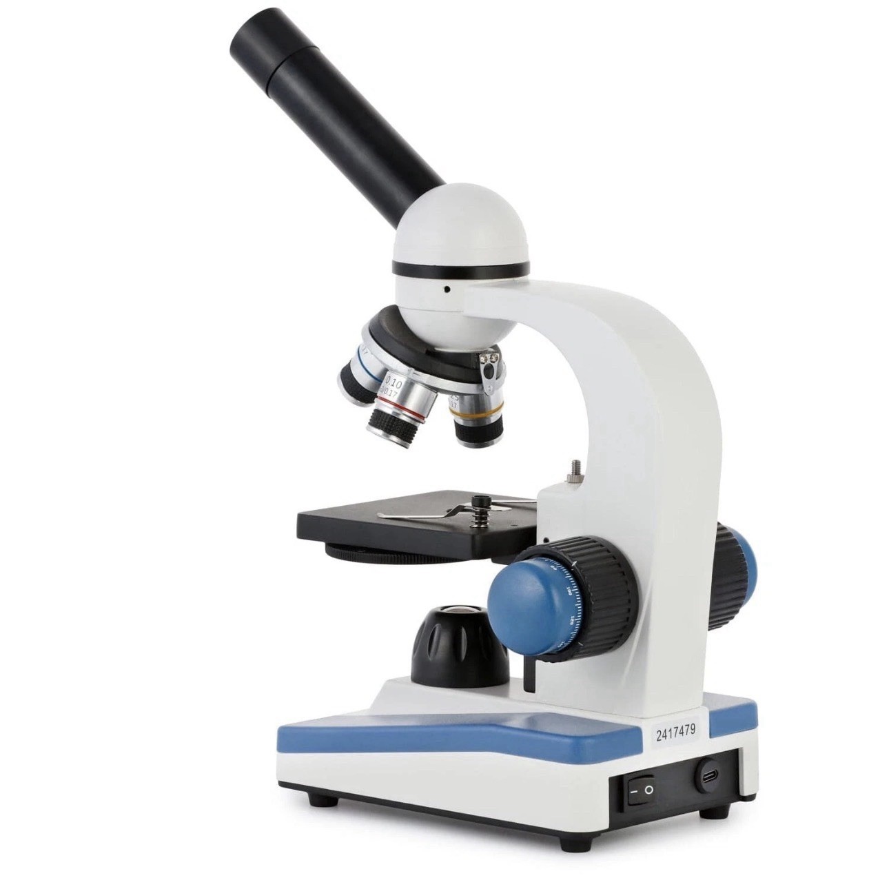 Amscope M150C Monocular Compound Microscopes 1000X Magnification - Student Scope