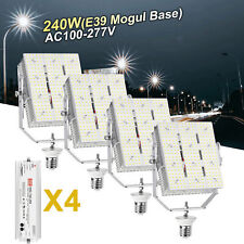 4 Pack 240W LED Parking Lot Retrofit Kit AC100-277V 33600LM-1000W MH/HID Replace picture
