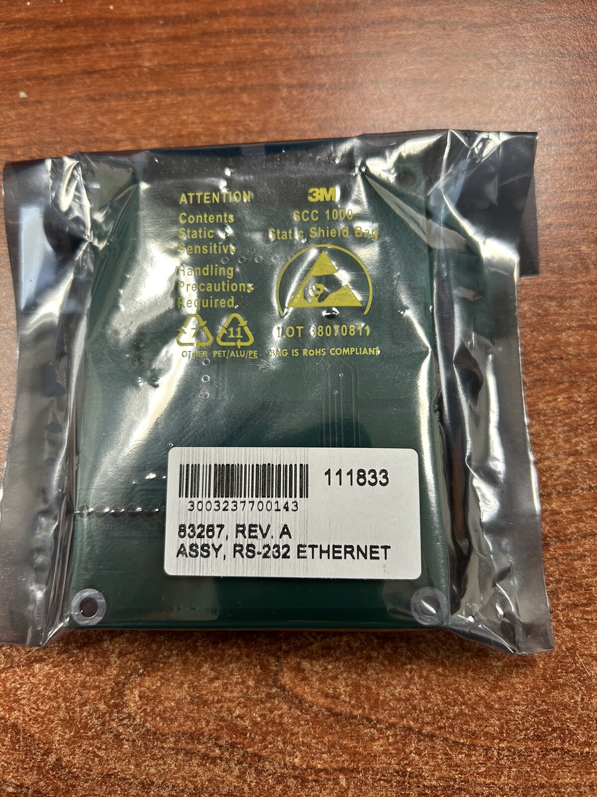 NEW RICE LAKE WEIGHING SYSTEMS 83267 REV. A ASSY, RS-232 ETHERNET CIRCUIT CARD NEW RICE LAKE WEIGHING SYSTEMS 83267 REV. A ASSY, RS-232 ETHERNET CIRCUIT CARD