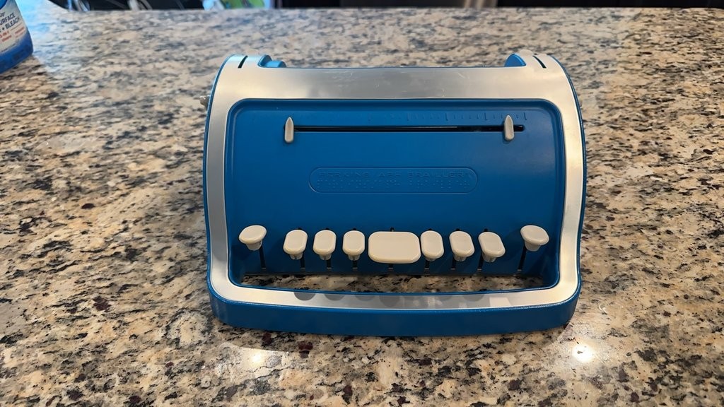 Perkins Brailler for the Blind
