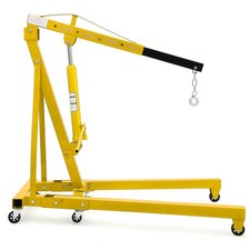 Garvee 2T Engine Hoist Heavy Duty Folding Cherry Picker Hydraulic Lift 4400LBS picture