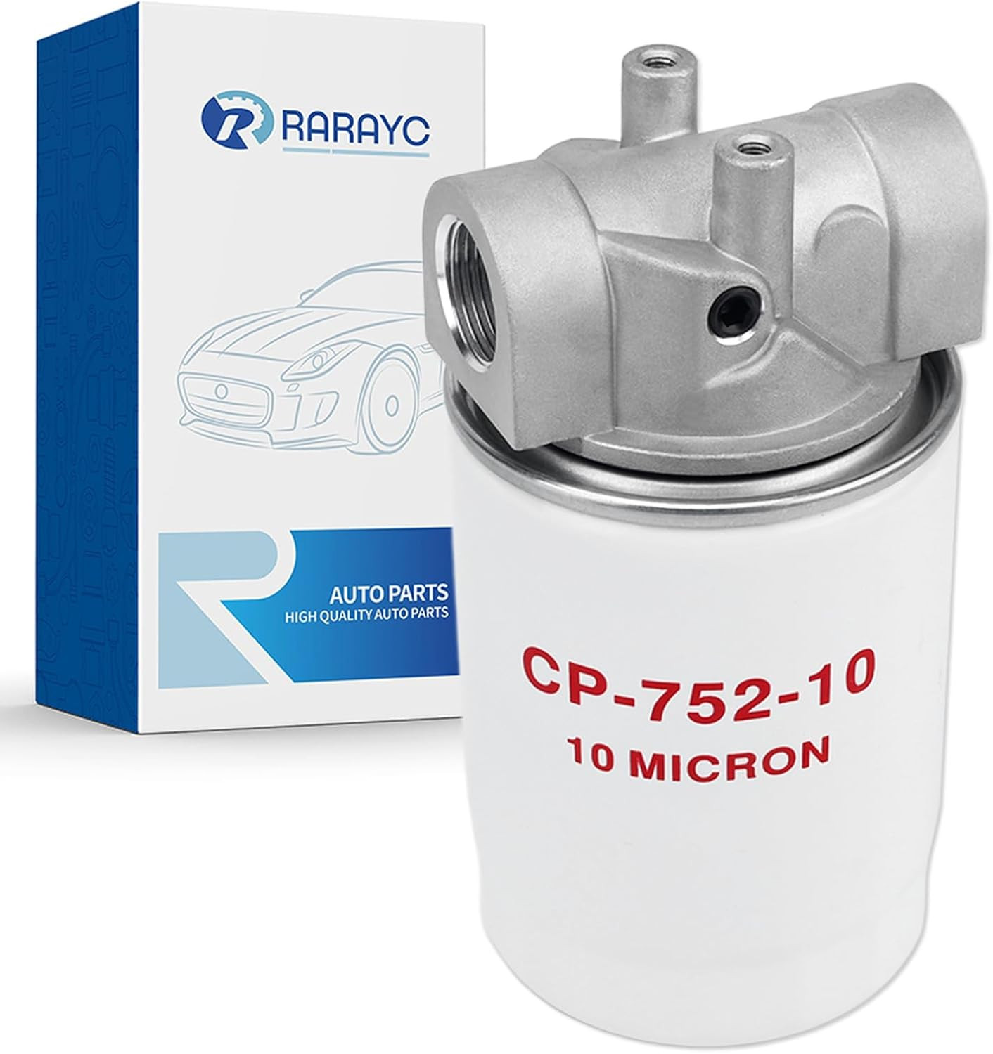 Spin-On Hydraulic Oil Filter Assembly, with Indicator Ports for Petroleum-Based