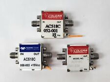 Lot of 3 Teledyne Cougar AC518C SMA Cascadable Amplifiers 5-500MHz picture
