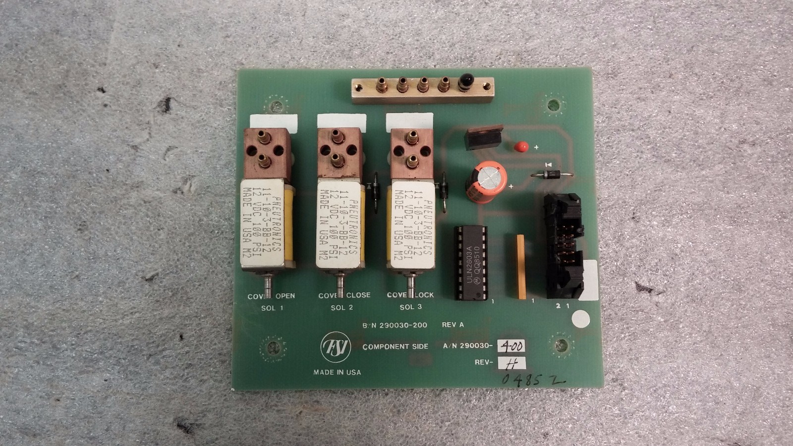 FSI Saturn 290030-200  Rev A  PCB Component Side