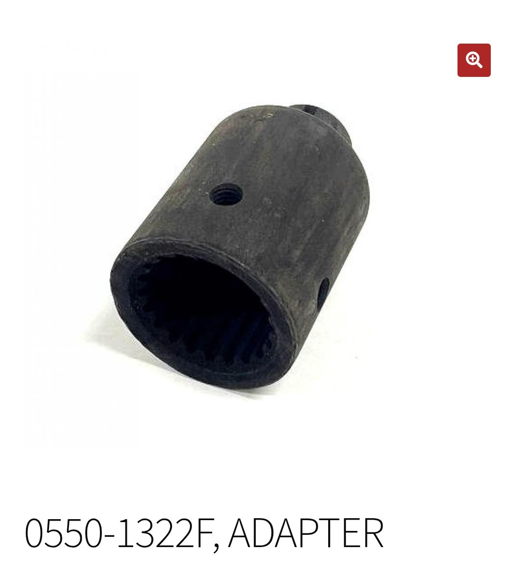 Hypro pump adapter 0550-1322f4