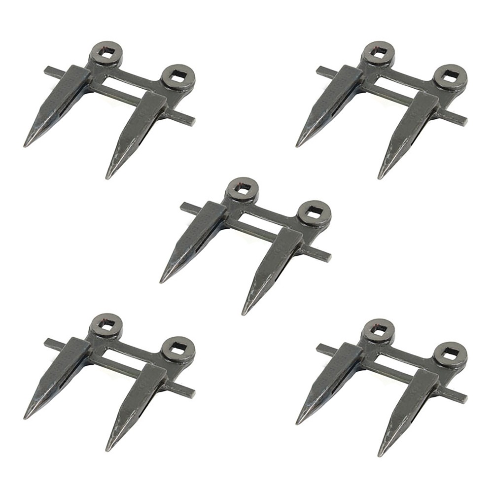 E48093 Pack of 5 Fits John Deere Combine 2 Prong Double Guard 37 38 39 880 1070 E48093 Pack of 5 Fits John Deere Combine 2 Prong Double Guard 37 38 39 880 1070