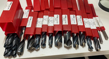 Titan USA HSS Drill Bit Lot Silver & Deming Reduced Shank NEW NOS Machinist Tool picture