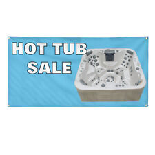 Vinyl Banner Multiple Sizes Hot Tub Sale Outdoor Advertising Printing C Business picture