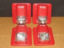 LOT OF 4 SYSTEM SENSOR S241575 FIRE ALARM STROBES 4X picture