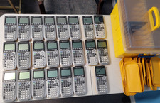 Lot of 23 Texas Instruments TI-84 Plus Silver Calculator TI84 PARTS REPAIR picture