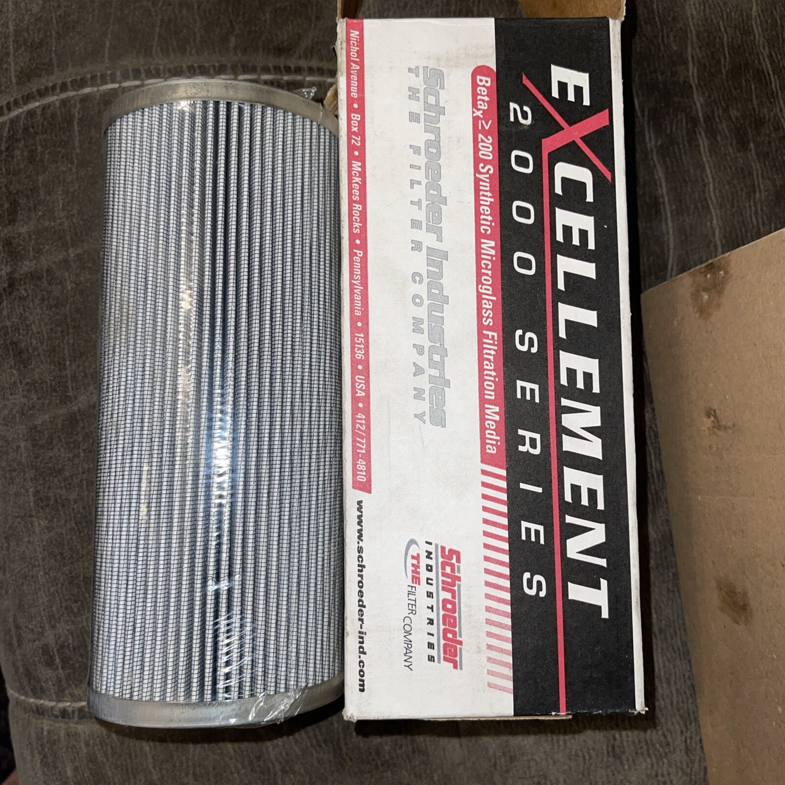 NEW SCHROEDER KZ10V FILTER ELEMENT NEW SCHROEDER KZ10V FILTER ELEMENT